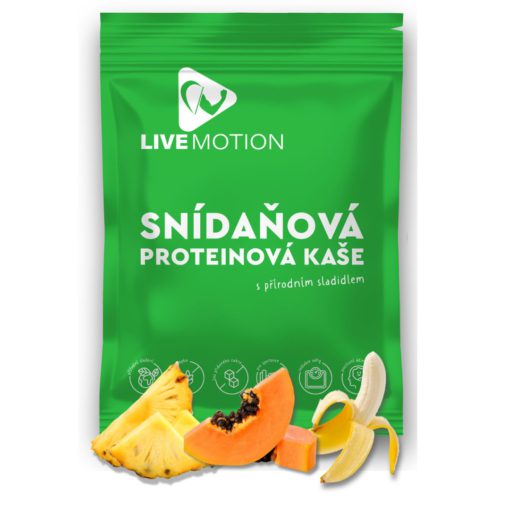 Snídaňová proteinová kaše PAPAJA & ANANAS & BANÁN